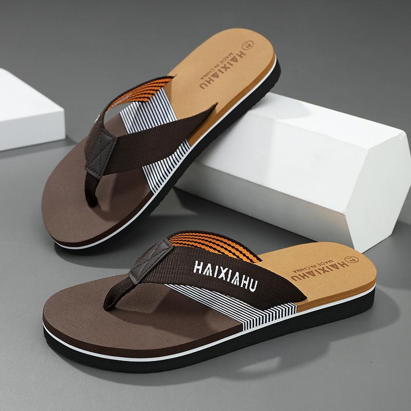 Sommer Herren Hausschuhe Indoor Casual Flip Flops, Strand Zehensteg Atmungsaktive Herrenschuhe, Hausschuhe, Atmungsaktive Herren Flip Flops