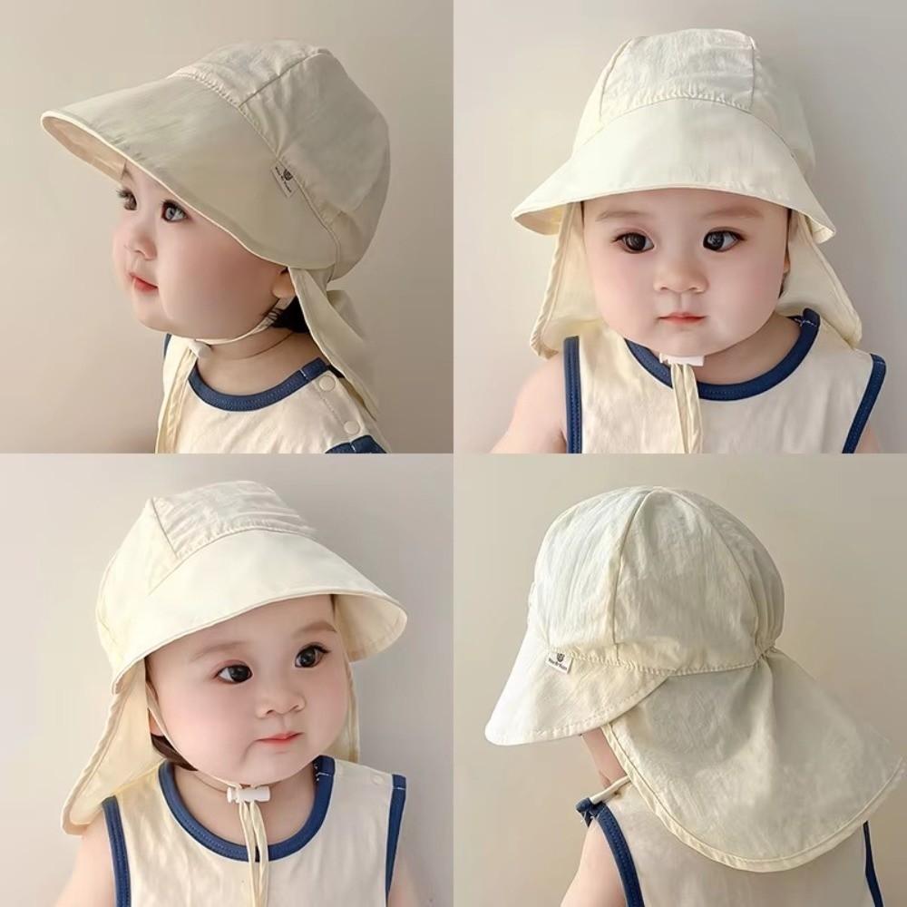 Baby-Sonnenhut für draußen Schnelltrocknend Kinder-Sonnenschutzkappen Neuer Strand-Eimerhut Jungen Mädchen