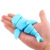 3D Printed Shark With Bad Teeth, Integrated Articulated Joint Movable Toy, Desktop Decorative Gift