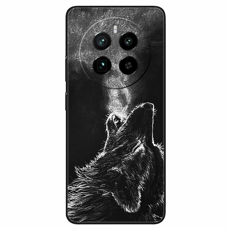 For Realme 12 4G Case Black Silicone Lovely Cute Soft TPU Phone Cases On Realme12 4G Protect Bumper Cover Shell Coques 6.67''