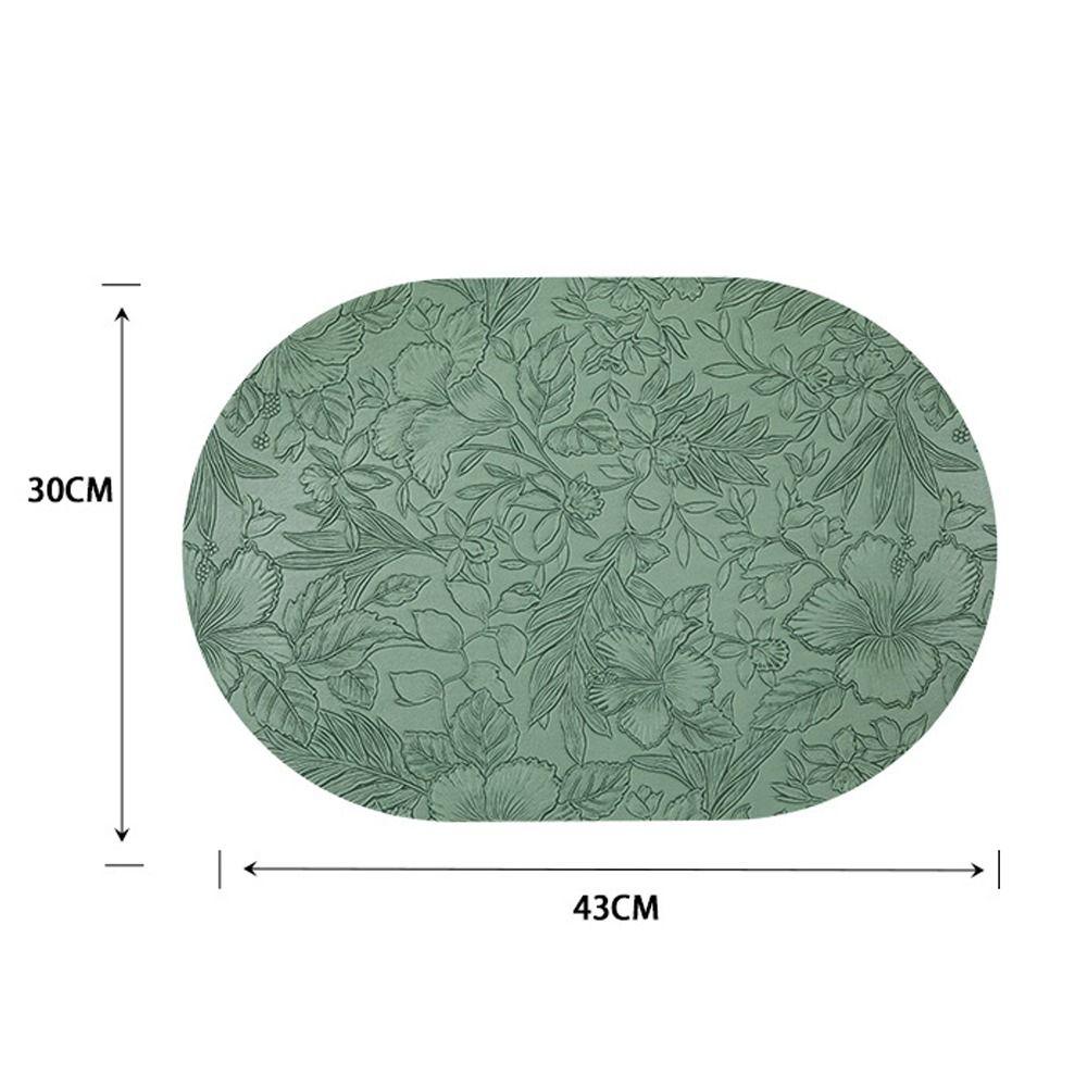 Anti Slip Placemats Oval Table Protective Pads High Quality Coaster  Household