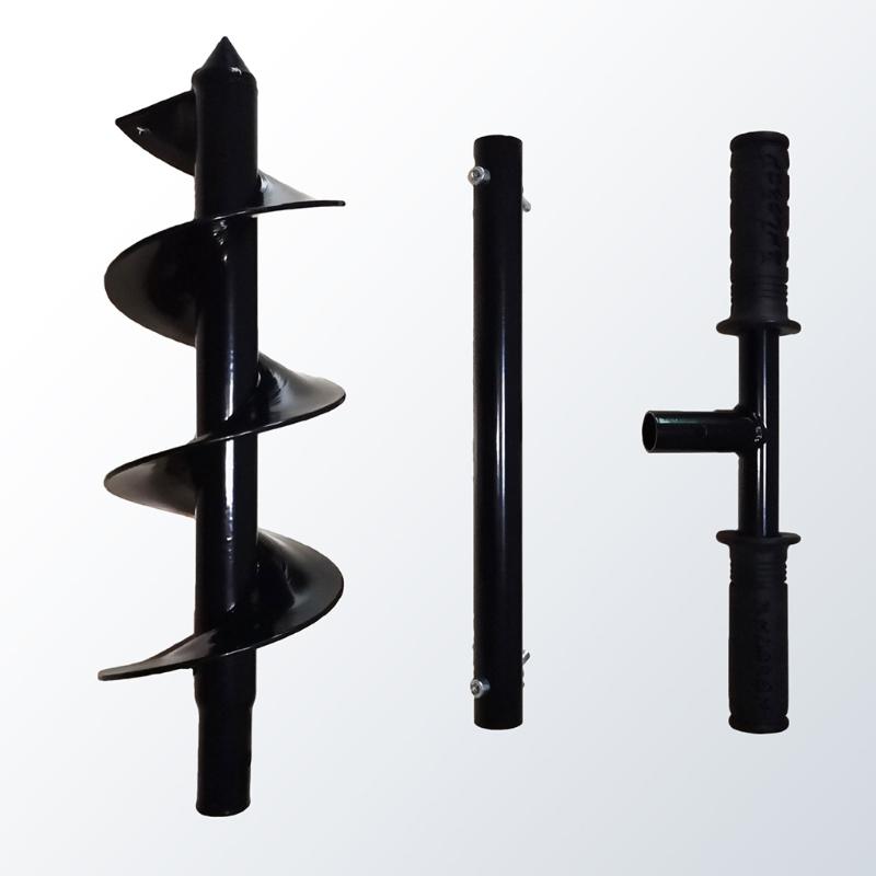 Garden Garden Soil Loosening Fried Dough Twist Digging Planting Tools Alloy Ground Auger Bit Quick Pot Hole Digger Tools