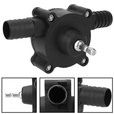 Pompes de Transfert de Liquide Mini Portables Auto-amorçantes à Main Pompe à Fluide Huile Diesel Eau Outil pour Jardin Maison Extérieur Pompe pour Perceuse Électrique