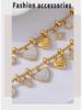 Elegant Love Diamond Bracelet: 18k Gold-Plated Titanium Steel, Niche Design, Perfect for Couples
