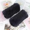 New Brand Women Real Natural Rabbit Fur Mittens Winter Warm Fluffy Lady Real Rabbit Fur Gloves Knitted Good Elastic Fur Glove