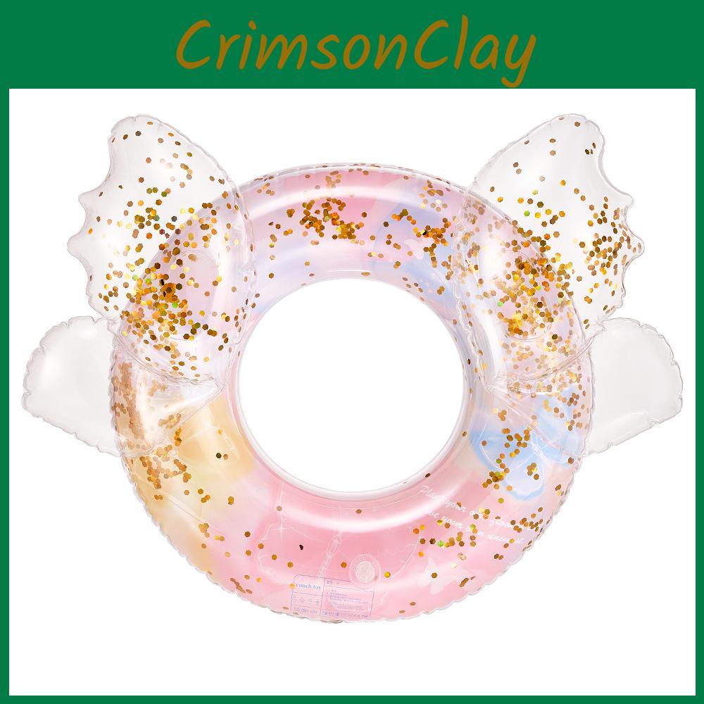 Butterfly Rabbit Ears Wings Mermaid Childrens Inflatable Pool Float With Thickened Pvc For Water Recreation