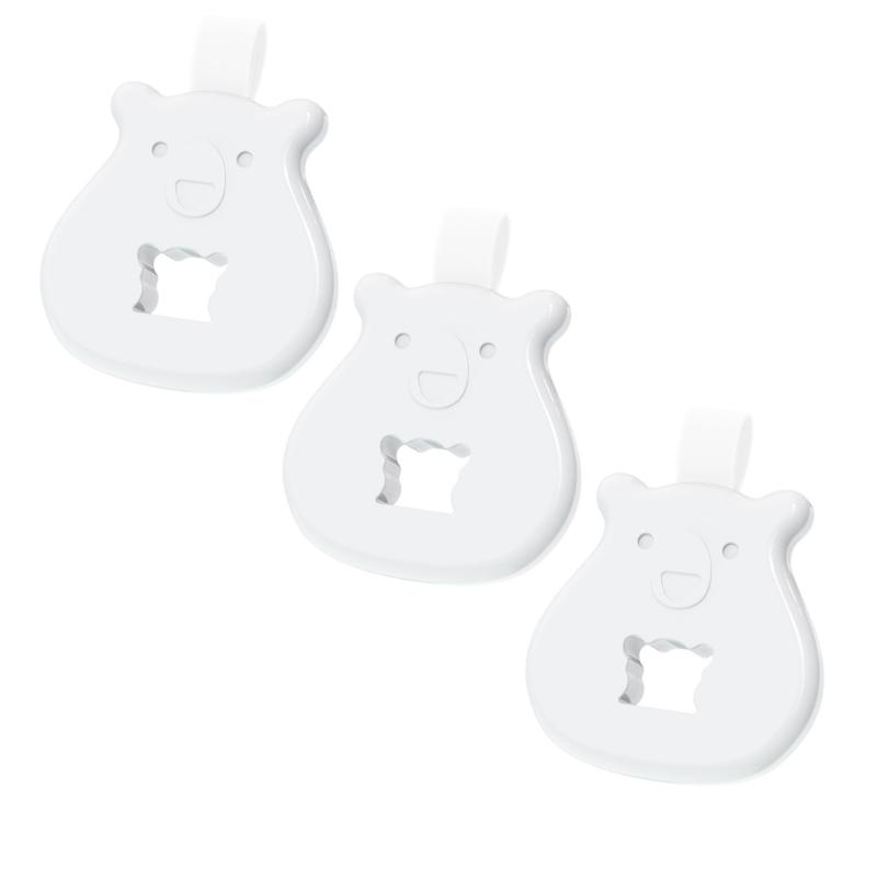 

3Pcs/set Child Friendly Bear Shape Teeth Cleaning Sponge Cleaner for Effective Tooth Cleaning and Sweet Breath 1