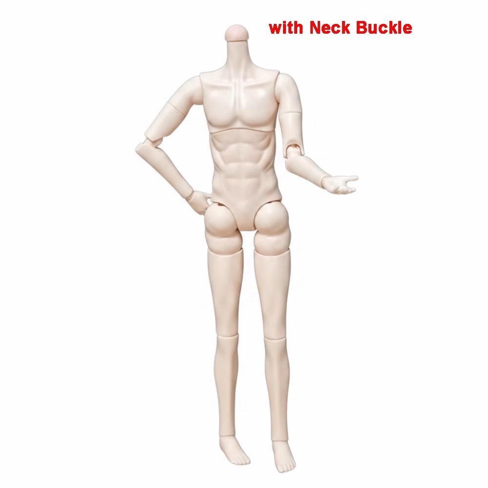 41cm Height 1/4 Scale MJD Doll Body with Neck Buckle Mechanical Joint Doll Body  Doll Customization