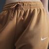 Nike Sportswear Phoenix Logo Print Elastic Drawstring Cuffed Knit Joggers Women Joggers Linen FZ5996-224