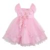 Karwavyi Princess Junior Dress for Perfect for School Entrance and Kindergarten Entrance Ceremonies Kids' Dress, Embroidered, Girls, Weddings,