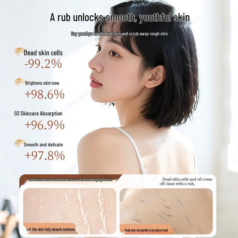 Long Handle Soft Bristle Bath Scrubber