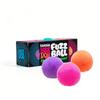 Needoh Mini 3 ks Chlupatá kulička Stresová Teenie Mačkací Senzorická hračka The Groovy Glob Uklidňující Fidget Netoxické Měkké kuličky Pro ADHD Dárek