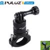 PULUZ 360 Degree Rotation Adapter Mount For Gopro MISSION 1/1 PRO,Insta,DJI & Action Cameras Bike Aluminum Handlebar Mount Screw