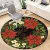 1PC Christmas Wreath Chair Carpet for Office, Indoor Non-Slip Washable  Carpet, Soft Comfortable Mat For Office Room Yy250930112