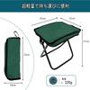 Senston Ultralight Folding Outdoor Chair with Integrated Storage Aluminum Alloy Portable and Convenient 320g, Compact, Foldable,