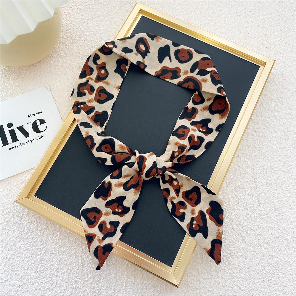 New Scarves Silk Scarves Women'S Spring And Autumn Season Long Decorative Professional Scarves Summer Thin Styles Paired With Shirts Stylish