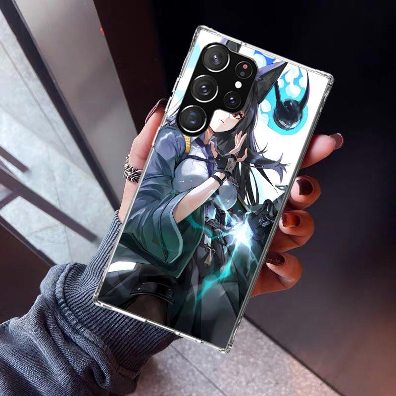 Zenless Zone Zero Hoshimi Miyabi Phone Case For Samsung Galaxy S26 S25 Edge S24 S23 Ultra S22 Plus S21 S20 FE Soft TPU Back Cove