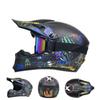 DOT Certified Full Face Off-road Motorcycle and Mountain Bike Helmet for Downhill Riding Safety.