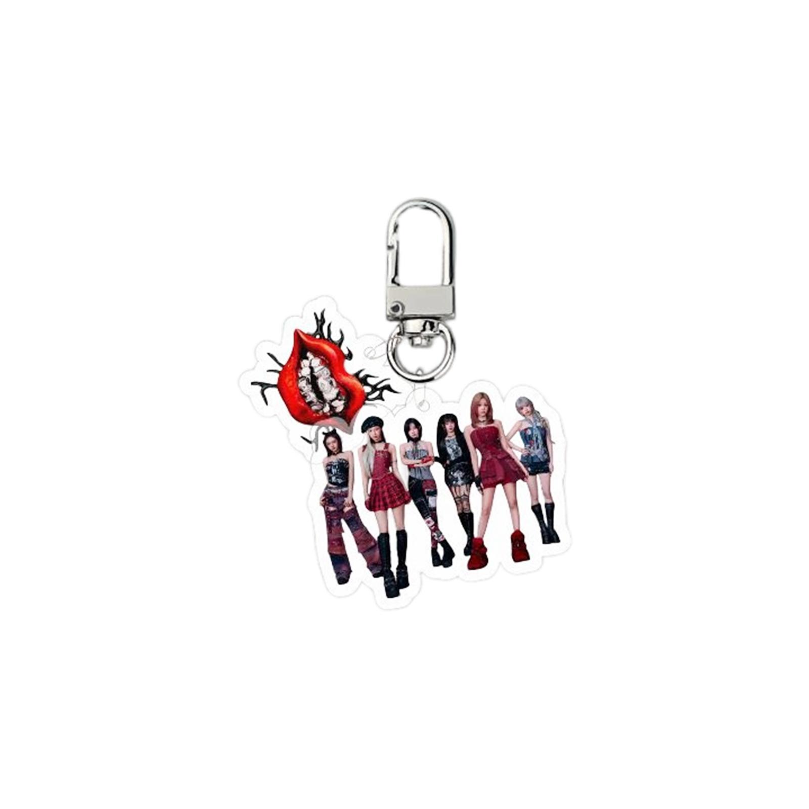 Модный набор акриловых брелоков и подвесок для сумок - Стильные декоративные аксессуары для сумок, ключей и на каждый день One Size