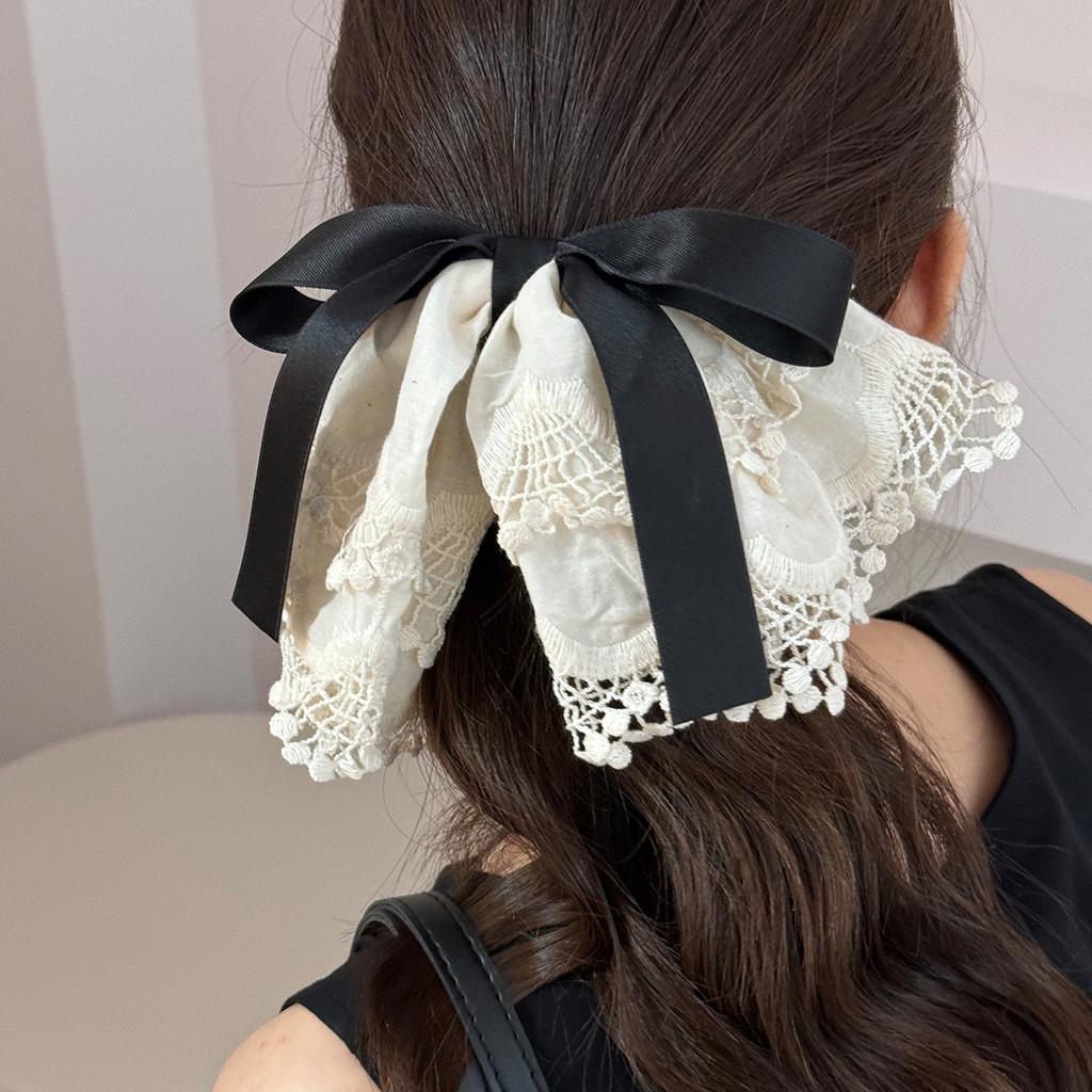 Korean hair accessories pins and clips for girls women bow Crab vintage popular trendy leading fashion kpop Ribbon  Designer