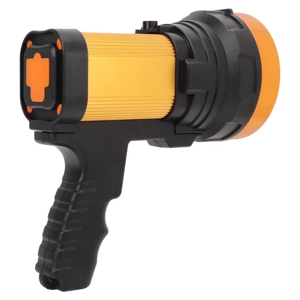 Handheld Spotlight Professional Hight Brightness LED Rechargeable Flashlight for Outdoor Camping Home