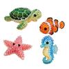 Tiny 3D Beaded Animal DIY Kit, Cute Mini Sea Life Beads Embroidery Kit, Handmade Bead Art Craft Making Set for Adults, Craft Lovers
