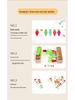 Montessori Radish Pulling Puzzle: Fine Motor Skill Toy for Ages 2-5