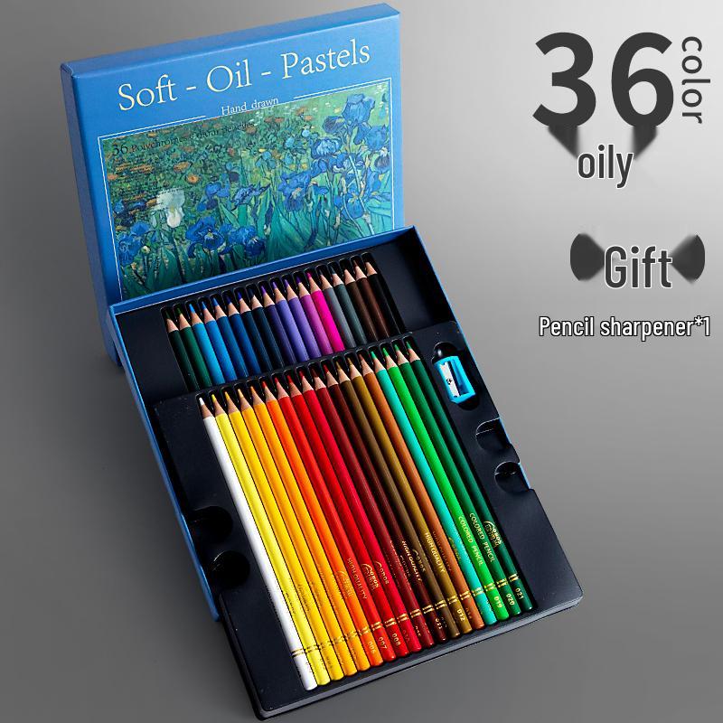 200 OBOS Professional Water-Soluble Oil-Based Colored Pencils for Painting, Sketching, Drawing, and Hand-Painting