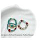 Unique Dopamine Blue Island Series Stacking Ring - Niche Pinky/Index Finger