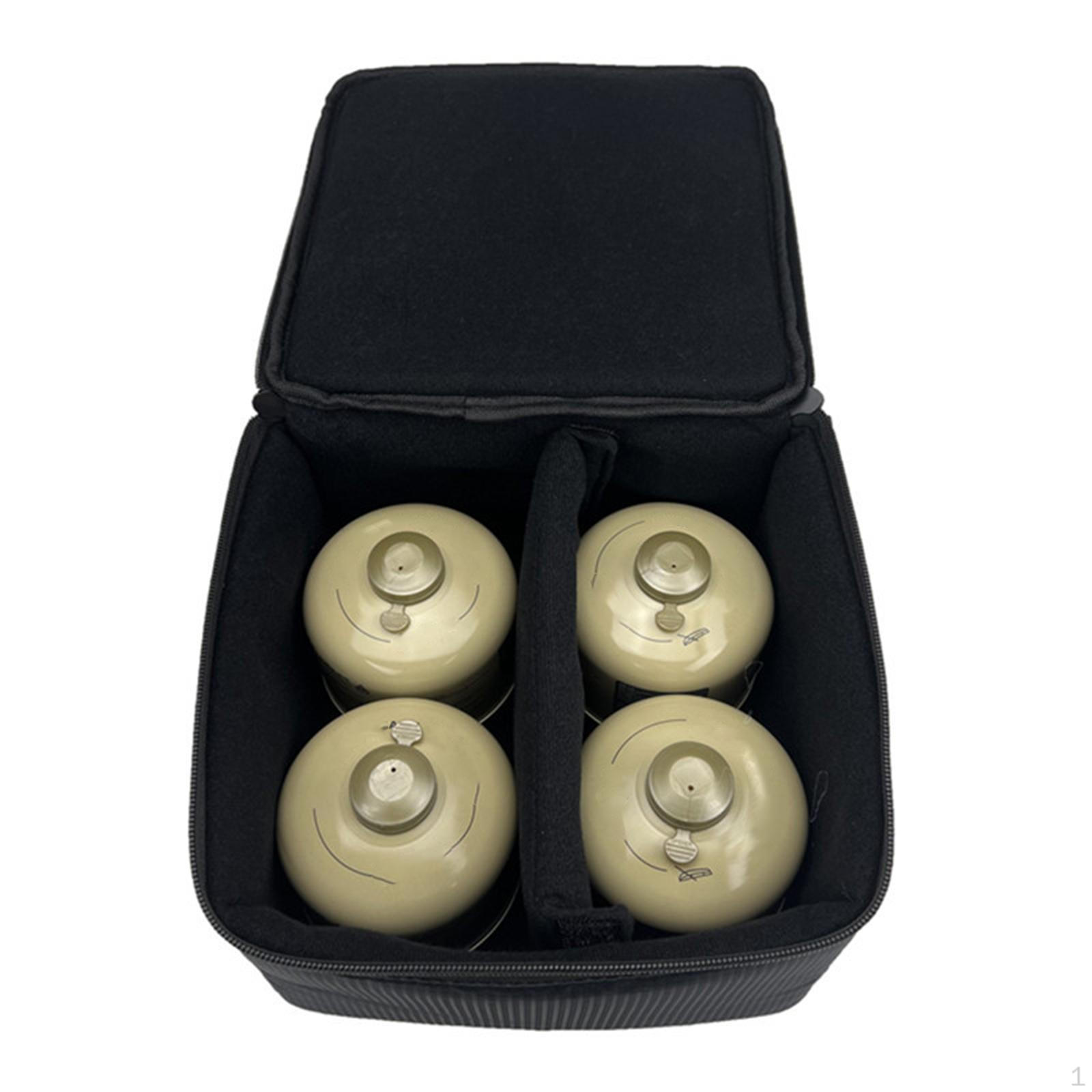 

Сумка для переноски топливного баллона, переноска газового баллона, хранение на пикнике для приготовления пищи на открытом воздухе Height 9 cm Gas pot