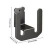 Wall-mounted punch free garage storage rack  Door Wall Mounted Hanger Hook Heavy Load Rack Kitchen Bathroom Organizer Holder