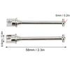 2 PCS RC Rear Axle Drive Shaft for     JR 1Celsius18 RC Car Replacement Drive Shaft