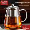 ZISIZ Heat-Resistant Glass Teapot