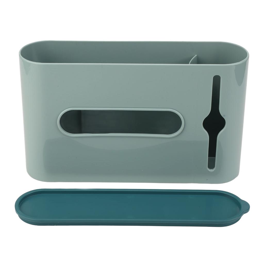 Grocery Bag Dispenser Visible Window Design Large Capacity Dustproof Lid Plastic Bag for Kitchen Bedroom
