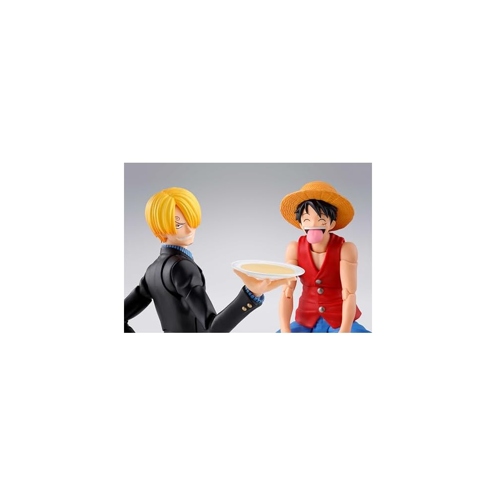 TAMASHII NATIONS S.H. Figuarts One Piece Sanji Adventure Dawn 155mm PVC ABS Action Figure