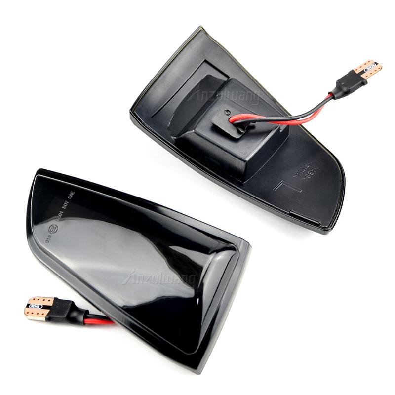 2x For Volvo V50 2004-2007 Prefacelift LED Dynamic Turn Signal Light For Volvo S40 2004-03/2008 Prefacelift Volvo C70 2006-2009