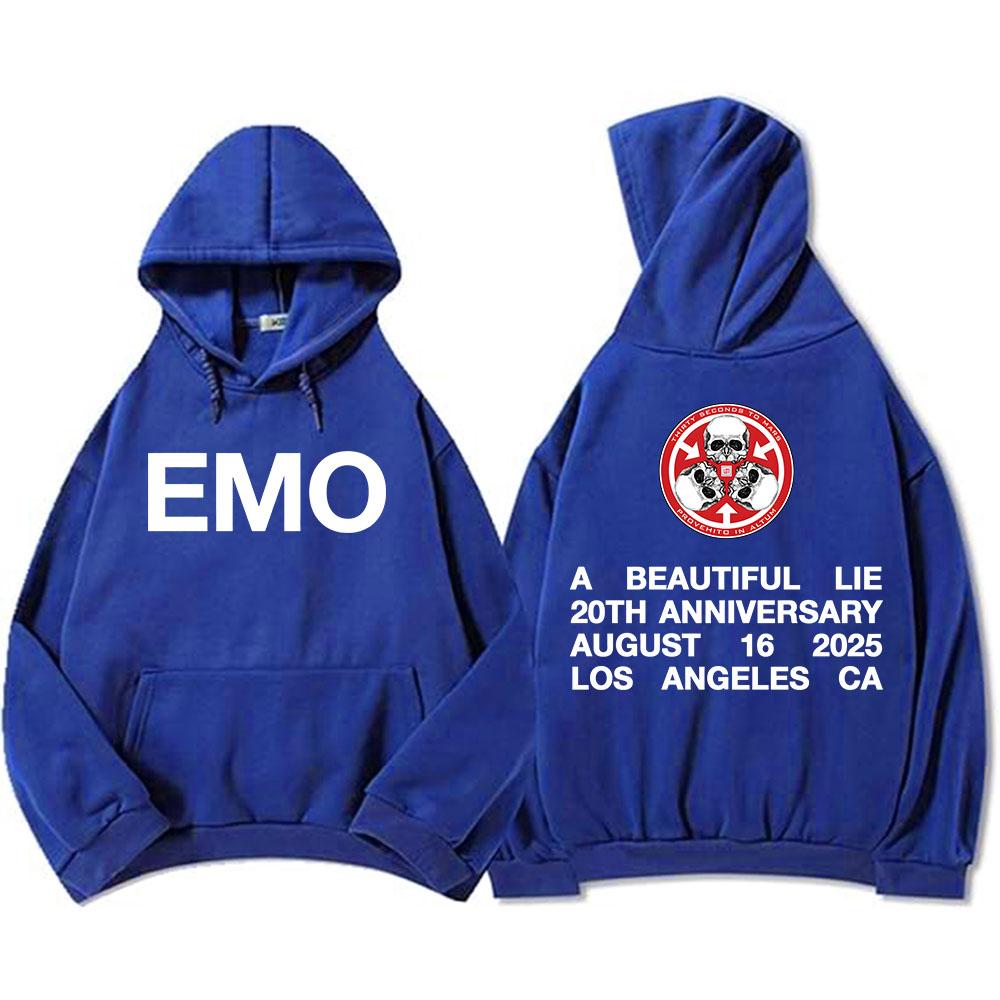 Rockband THIRTY SECONDS TO MARS Hoodies Grunge Mode Langarm Kapuzenpullover Männer Frauen Kleidung Streetwear Unisex Hoodie