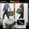 ROCKBROS Mini Field Seat Motorcycle Touring Large Capacity with Shoulder Expandable Reflective Easy Outdoor Use Bag, Bag, Bag, 30L, Waterproof,