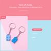 Keychain for Couples Friendship Matching Heart Colorful Keychain Set for Girlfriend Boyfriend Couples Valentine's Day