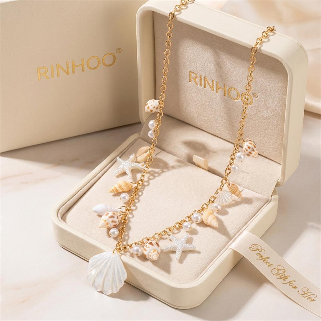 Boho Shell Starfish Conch Belly Chain for Women Sexy Imitation Pearl Gold Color Waist Chain Summer Beach Body Jewelry Belt Gift