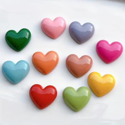 10 Piece Set of Heart-shaped Refrigerator Magnets, Kitchen, Office, Whiteboard Stickers, Home Decoration, Christmas Gifts