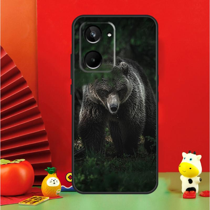 Grizzly Bear For Realme C35 C53 C55 C67 GT Neo 6 GT5 9 10 11 12 Pro Plus C25S C21Y C30 C31 C33 C51 Case