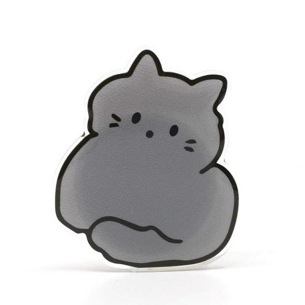 

Vint cell phone holder acrylic smart talk cat, gray, 1 piece