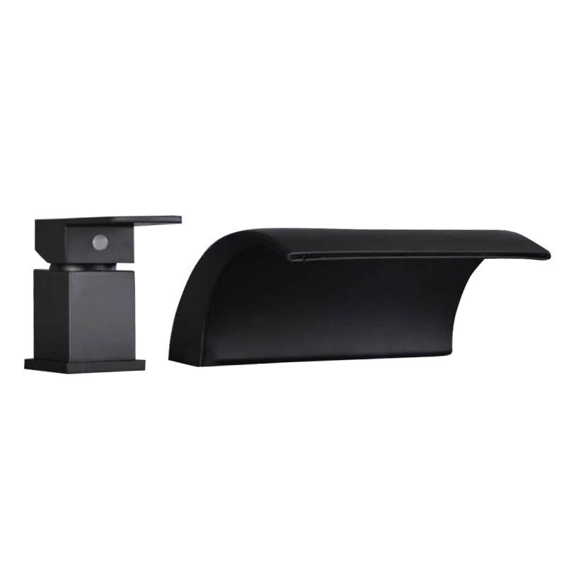 Золотой смеситель-водопад для ванны TLXT