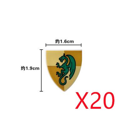 Bloques de Construcción Castillo Romano Medieval Caballero Legión Soldado Figuras Regalos Equipo Dragón Verde Lobo del Bosque Escudo Armadura MOC