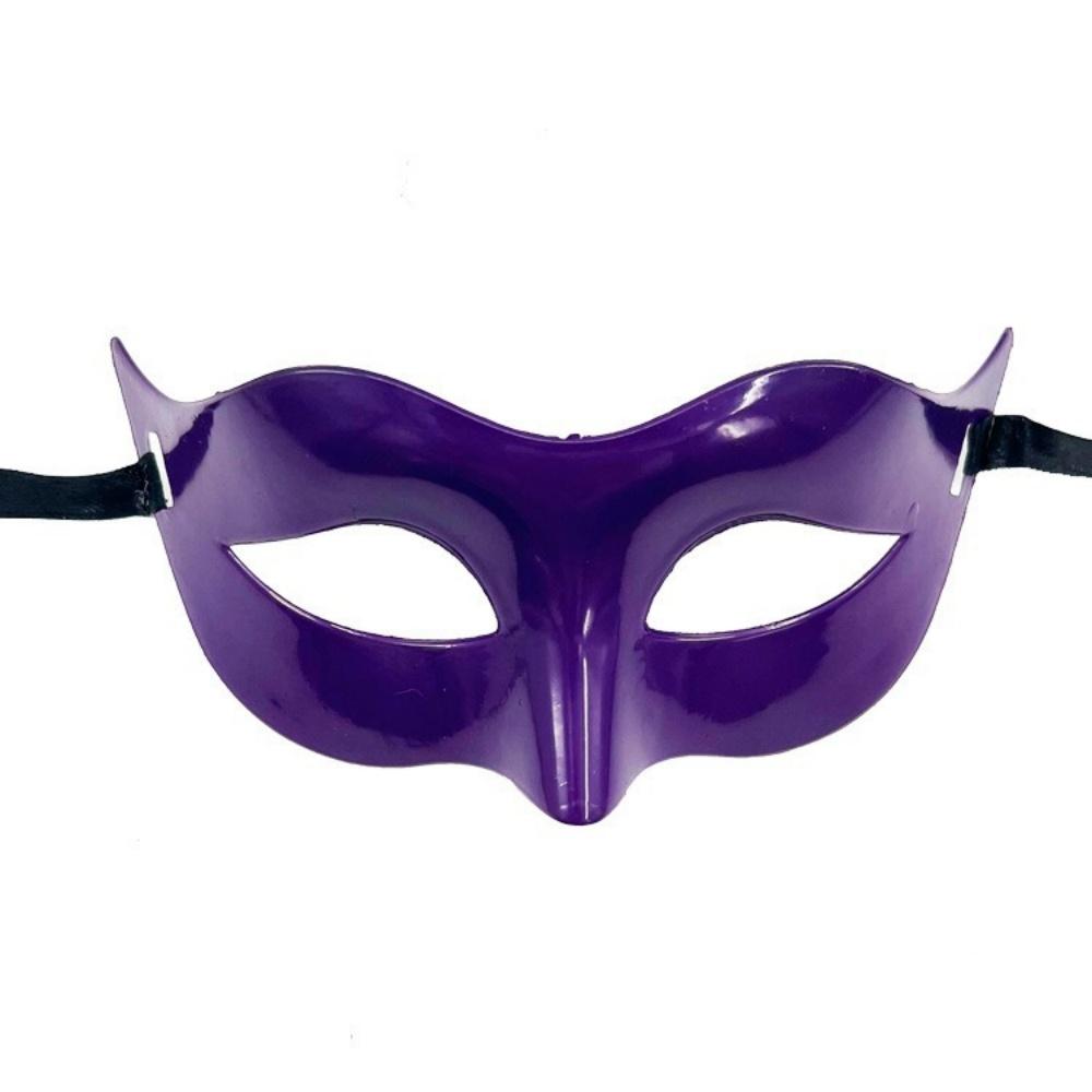 Women Men Half Face Mask Gentleman Masquerade Prom Mask Plastic Cosplay Costume Carnival Props Party Wedding Decoration