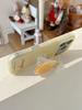 Ins Style Cute Yellow Mango Stand Phone Case for iPhone 16/15 and Apple 17 Pro Max