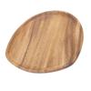 Wood Serving Tray Irregular Shape Food Platter Easy To Clean Storage Tray  Dining Table