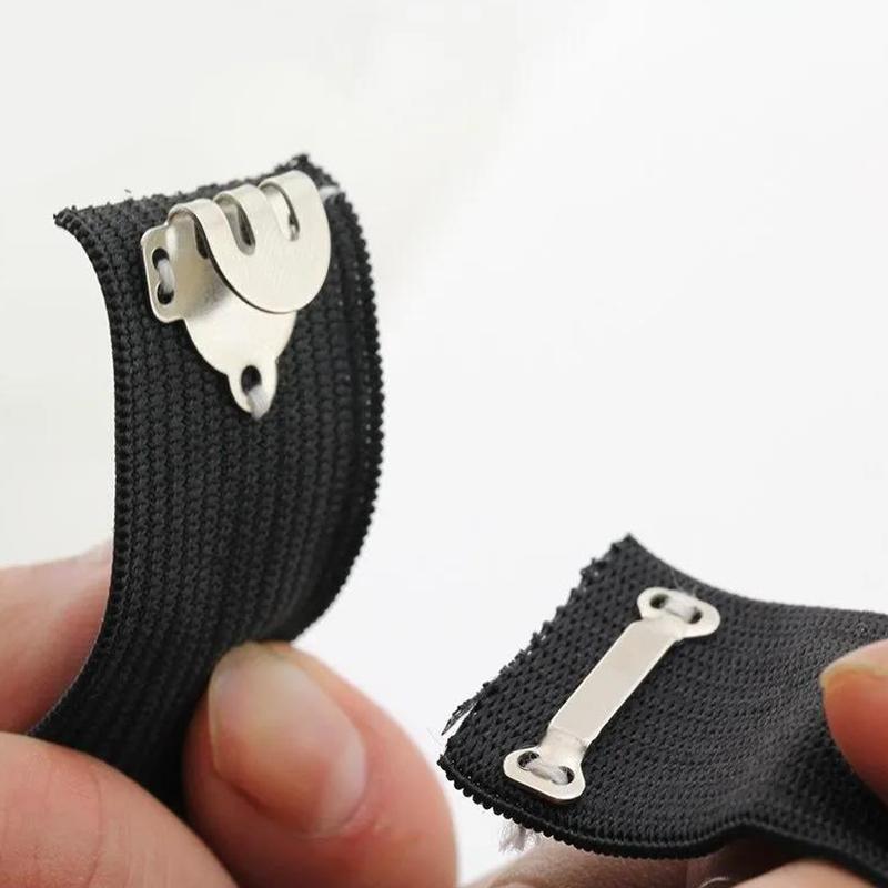 10 Set Metal Pantolon Takım Elbise Pantolon Kanca Düğme Etek Pantolon Giysi Görünmez Kanca Kendin Yap Pantolon Ayar Tokası Dikiş Aksesuarları