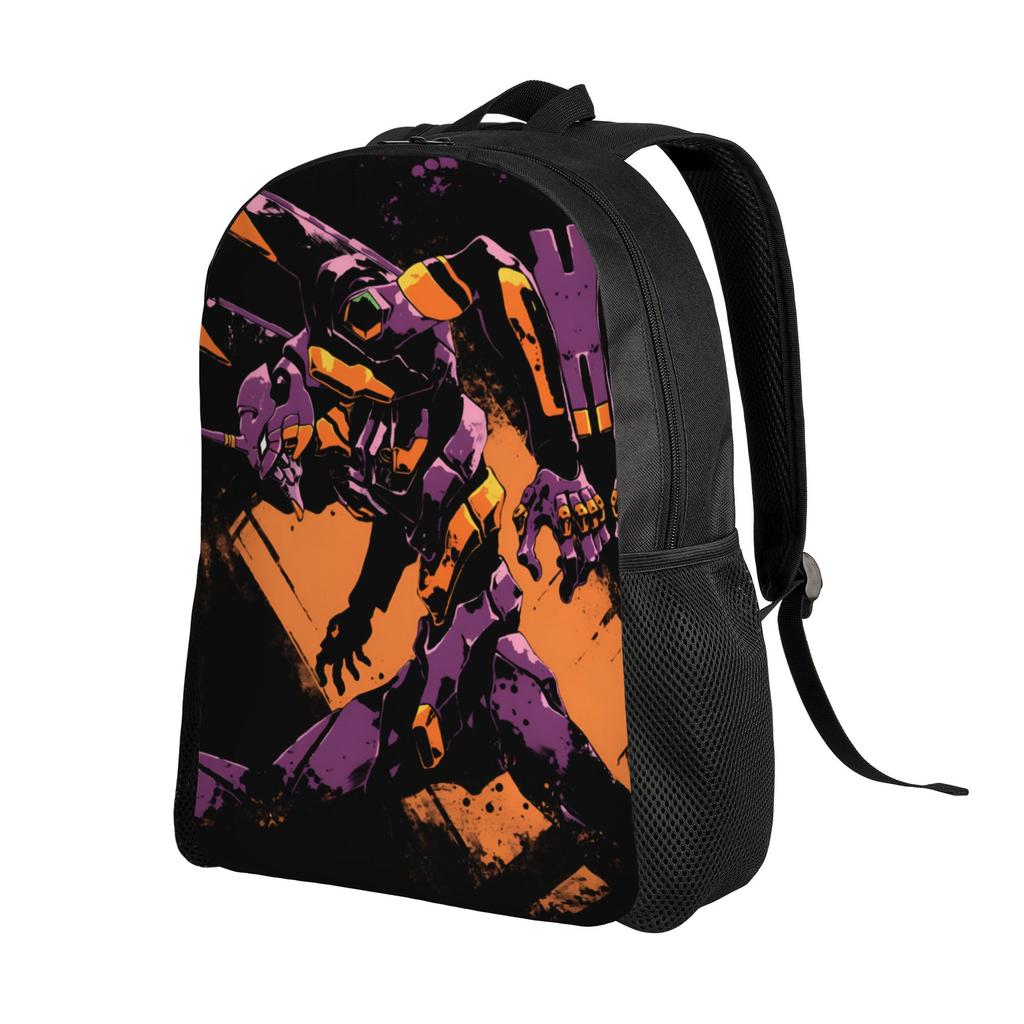 Zaino per Laptop EVA Evangelions Uomo Donna Zaino Casual per Scuola College Studente Borsa Manga